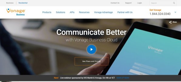 Vonage-Business-Homepage